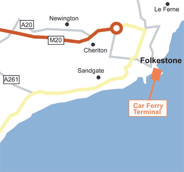 Folkestone  Freight Ferries