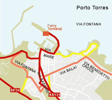 Porto Torres  Freight Ferries