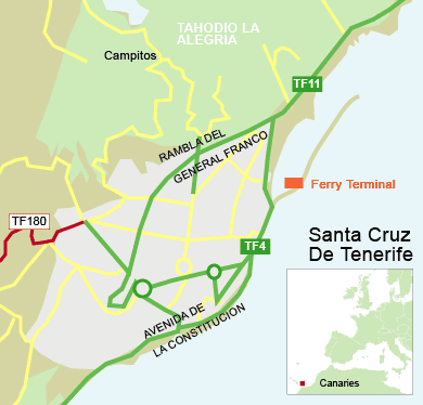 Sta Cruz de Tenerife  Freight Ferries